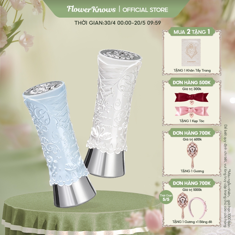 Ảnh Flower knows Son Môi Trang Điểm Sắc Tố Cao Hình Thiên Nga Ba Lê 3.5g 1