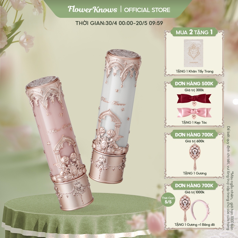 Ảnh Son lì FLOWER KNOWS bộ sưu tập thiên thần nhỏ 3.5g 1