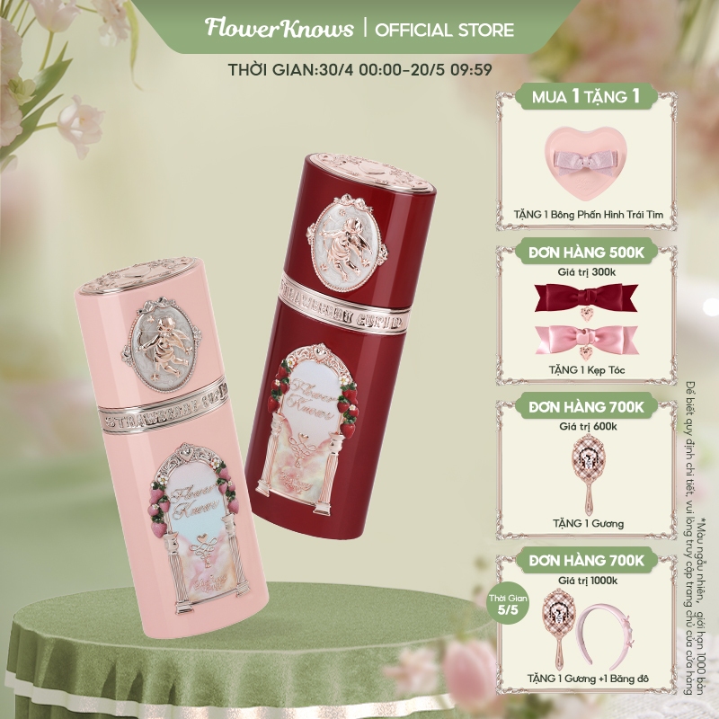 Ảnh Flower Knows Strawberry Cupid Collection Liquid Blush 7g 1