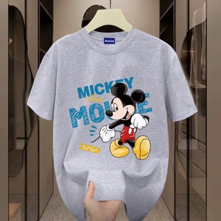 ✨Hàng có sẵn✨WASSUP Mickey Mouse-Áo thun nam mới! 100% cotton, thời trang, Unisex