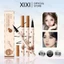 XIXI Bút kẻ mắt dạng lỏng màu đen lâu trôi Bút kẻ mắt chống nước Bút chì khô nhanh Không nở Bút kẻ mắt tự nhiên Xuống lông mi Bút chất lỏng Dụng cụ mỹ phẩm M07