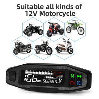 Máy đo tốc độ xe máy mới nhất Máy đo dầu Máy đo tốc độ đa năng Dụng cụ đo kỹ thuật số