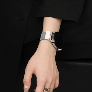 Dây đeo cho Huawei Watch GT Runner GT 6 / 5 / 4 / 3 / 2 Pro 41mm 42mm 43mm 46mm, Milanese Từ kim loại Stianless Thép không gỉ Chống thấm nước Kinh doanh Thể thao Đồng hồ thông minh