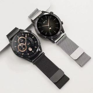 Dây đeo cho Huawei Watch GT Runner GT 6 / 5 / 4 / 3 / 2 Pro 41mm 42mm 43mm 46mm, Milanese Từ kim loại Stianless Thép không gỉ Chống thấm nước Kinh doanh Thể thao Đồng hồ thông minh