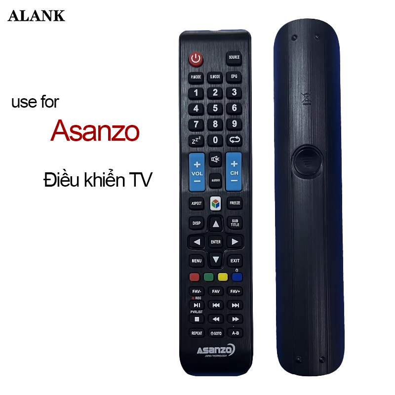 ALANK Chính hãng remote Điều khiển Asanzo Smart TIVI TV | Shopee Việt Nam