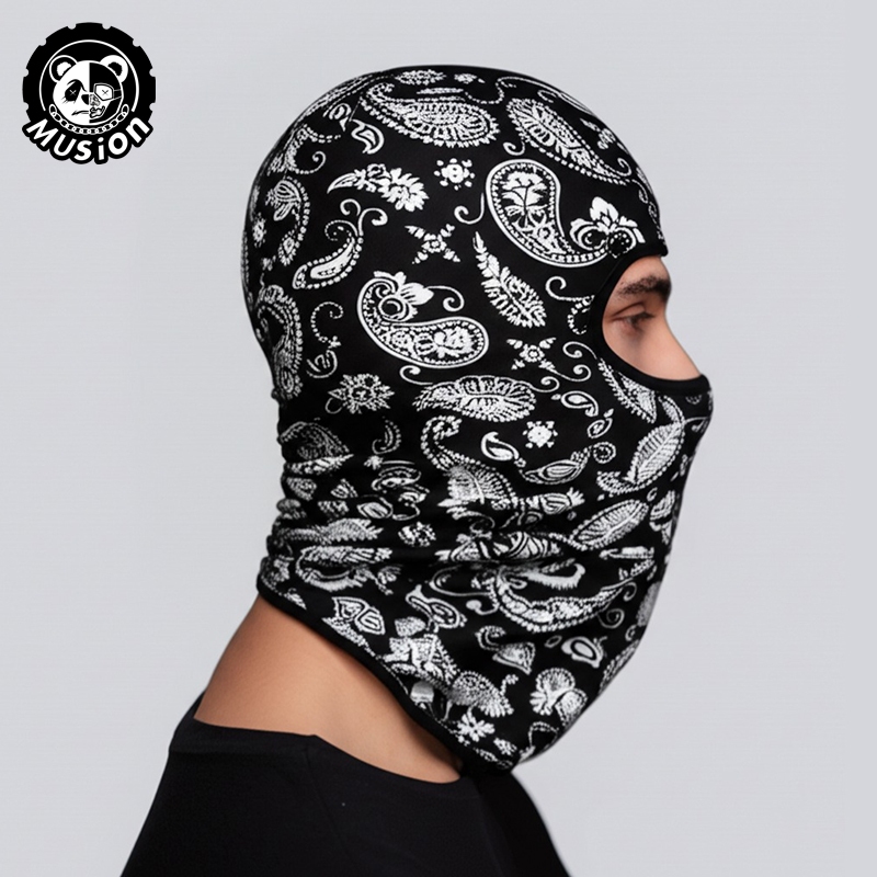 Musion Balaclava thiết kế thể thao Bộ combo trùm mặt đa năng chống nắng chuyên dụng cho đua xe và leo núi