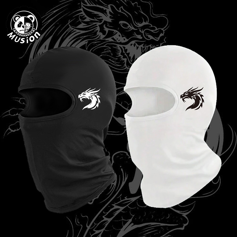 Musion Balaclava Mặt nạ in hình thời trang Bandana Khăn quàng cổ Motor Thể thao ngoài trời