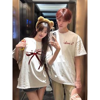 【 Áo thun Cotton 100% 】 Áo thun ngắn tay cỡ lớn 4XL Oversize nữ Baggy dáng rộng Top nữ độc đáo Ootd 2025 Lives