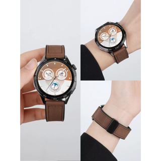 Dây đeo đồng hồ thông minh bằng da từ tính cho Honor Watch GT GS ES Magic, cho Huawei Watch 4 / 3 / 2 pro Ultimate / Buds,