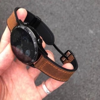 Dây da cho Huawei Watch GT 6 / 5 / 4 / 3 / 2 pro GT runner 41mm 42mm 43mm 46mm Dây đeo đồng hồ thông minh từ tính