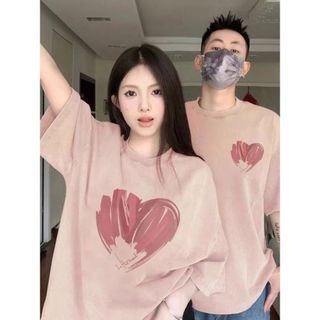 Áo thun Cotton cỡ lớn 4XL Oversize nữ Baggy dáng rộng Top nữ độc đáo Ootd 2025 Lives