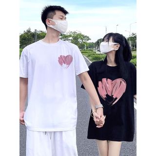 Áo thun Cotton cỡ lớn 4XL Oversize nữ Baggy dáng rộng Top nữ độc đáo Ootd 2025 Lives