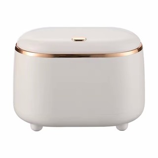 2.5L Mini Thùng Rác Có Thể Ánh Sáng Cao Cấp Nhựa Bấm Loại Chất Thải Thu Phòng Ngủ Mặt Bàn Bom Bao Nhỏ Lưu Trữ Xô