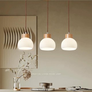 AIMI Đèn Chùm Nhà Hàng Log Với Nhiều Phong Cách Khác Nhau Để Trang Trí Phòng Khách Phòng Ngủ Đèn Treo Trần Mặt Dây Chuyền Đầu Giường