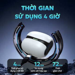 X6 Mới Nhất ENC Tai Nghe [2 Quà tặng] 1 Nhãn dán hoạt hình+1 Bao tay chơi game, Thiết kế viên nang không gian, Âm thanh nổi cấp độ HiFi, Mic tích hợp chống nước IPX5, Giảm tiếng ồn