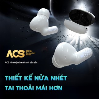 X6 Mới Nhất ENC Tai Nghe [2 Quà tặng] 1 Nhãn dán hoạt hình+1 Bao tay chơi game, Thiết kế viên nang không gian, Âm thanh nổi cấp độ HiFi, Mic tích hợp chống nước IPX5, Giảm tiếng ồn