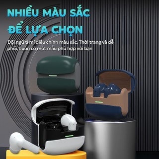 X6 Mới Nhất ENC Tai Nghe [2 Quà tặng] 1 Nhãn dán hoạt hình+1 Bao tay chơi game, Thiết kế viên nang không gian, Âm thanh nổi cấp độ HiFi, Mic tích hợp chống nước IPX5, Giảm tiếng ồn