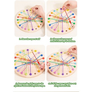Đồ chơi giáo dục trẻ em tháo dây trò chơi tư duy logic huấn luyện vui nhộn trò chơi máy tính để bàn tương tác giữa cha mẹ và con cái.