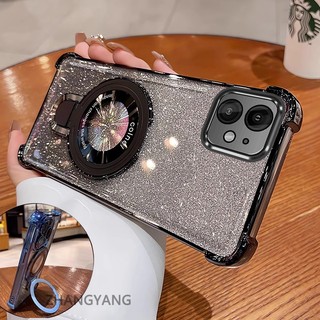 Ốp Lưng Cho iPhone 12 iPhone 12 Pro iPhone 12 Pro Max Thẩm Mỹ Thiết Kế Mới Ốp Lưng Điện Thoại Giá Đỡ Silicon TPU Flash Giấy Mạ Điện Chống Rơi Điện Thoại Mềm