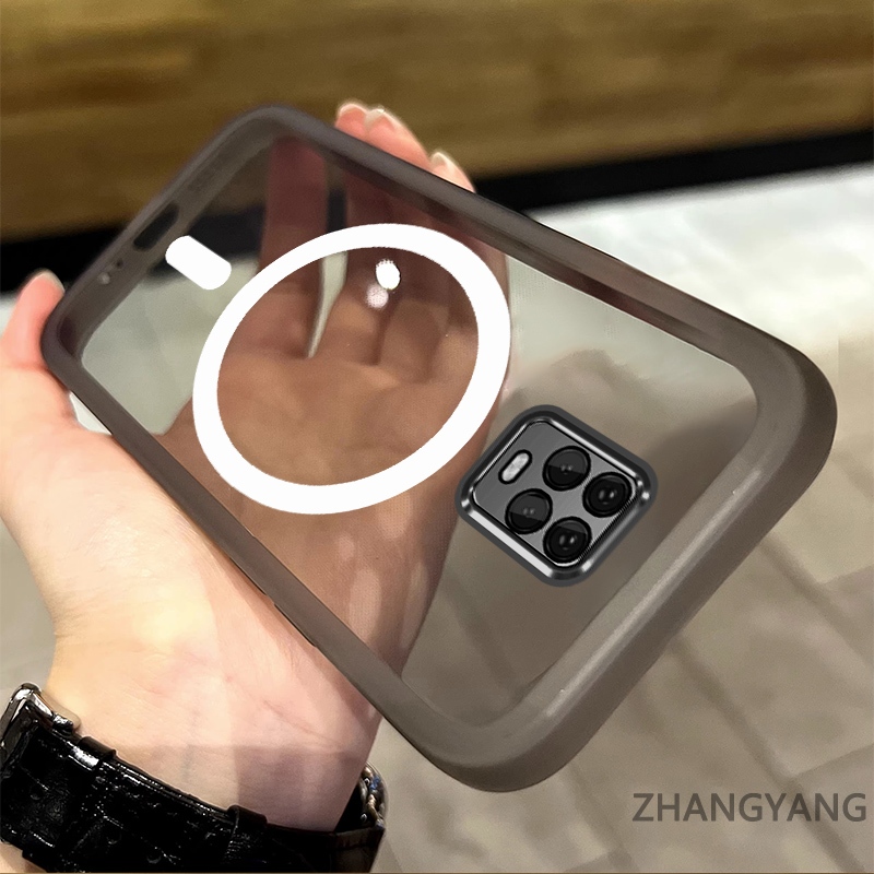 Ốp Lưng Cho Redmi note 9s note 9 Pro Silicone TPU Chống Rơi Vỏ Điện Thoại Với Thiết Kế Vòng Từ Tính Thẩm Mỹ Và Tích Hợp Phim Ống Kính