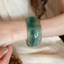 Vòng tay bóng mờ Acrylic thời trang cổ điển Vòng tay đa năng khí chất cá nhân phụ kiện tay