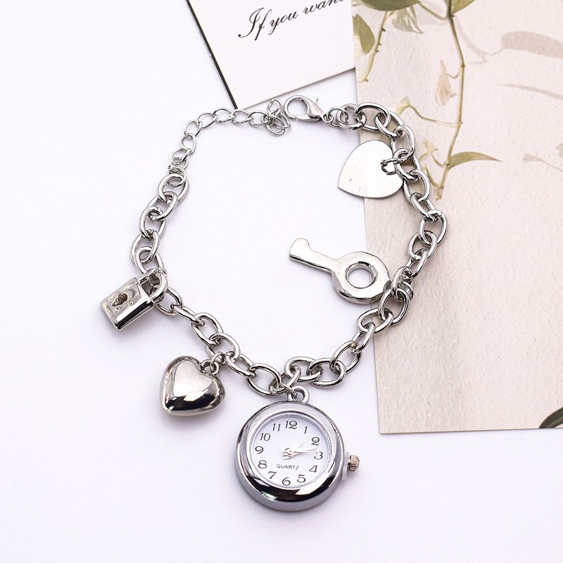 Đồng hồ đeo tay nữ cá tính thời trang Đồng hồ đeo tay Phụ kiện phổ biến Đồng hồ nữ Niche Đồng hồ thạch anh đơn giản sáng tạo