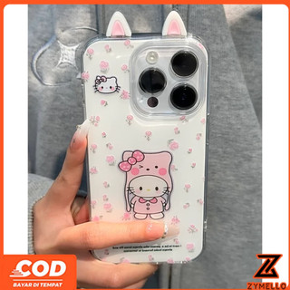 Ốp Lưng Cho Honor X5C X6D X8D X7C X9c X8c X6C X7D X9D X6 X6a x6b x7 x7a x8a x8b x9 x9a x9b 400 SMART 200 Hoa KT Mèo 3D Tai Chống Sốc TPU Vỏ Điện Thoại Di Động