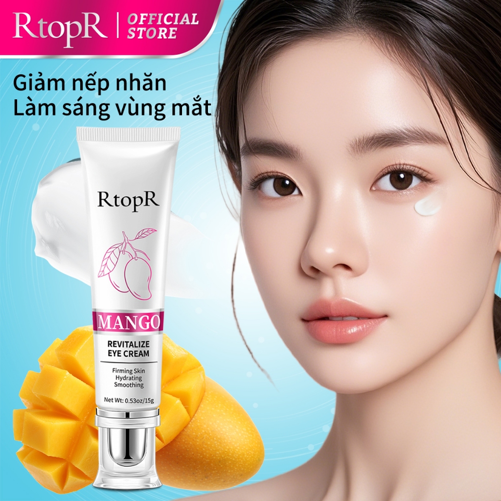 Ảnh Kem Dưỡng Da Mắt RtopR Chiết Xuất Từ Quả Xoài Giảm Quầng Thâm Và Chống Lão Hóa Giảm Nhăn Thâm Và Bọng Mắt Eye Cream 15g 4