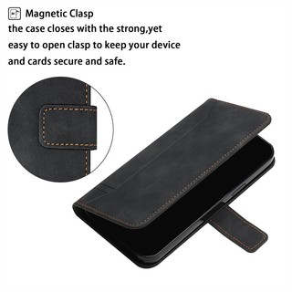 Dành Cho OPPO Reno 11F 12F 12FS 13F 9 10 11 12 13 Pro 4G 5G Flip Matte Da PU Vỏ Điện Thoại Khe Cắm Thẻ Và Giá Đỡ Ví Vỏ Bảo Vệ Chống Sốc