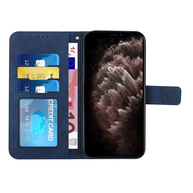Dành Cho Huawei P20 P30 P40 Lite P50 P60 Art Mate 60 Pro Plus 4G Flip Matte Da PU Vỏ Điện Thoại Khe Cắm Thẻ Và Giá Đỡ Ví Vỏ Bảo Vệ Chống Sốc