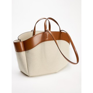 ZaraStyle Nữ Vải Tote 2in1 Dung Tích Lớn Thời Trang Đeo Vai Xách Tay Mua Sắm