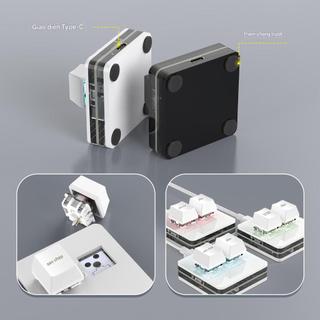 Bàn Phím Cơ mini 2 Nút usb Dành Cho game Thủ