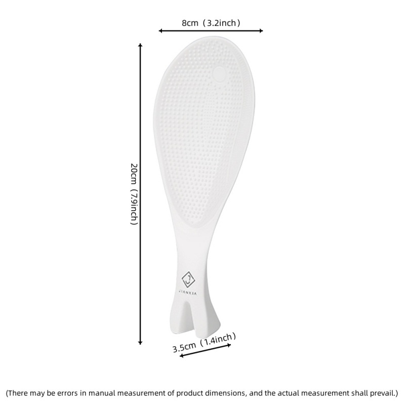 Muỗng Xới Cơm Nhựa Cao Cấp - Chống Dính & Chịu Nhiệt | Non-Stick Rice Scoop with Ergonomic Grip (Heat-Resistant & Durable)