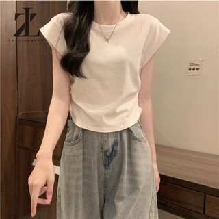 Váy Chính Hãng Áo Thun Nữ Mùa Hè Form Slim-Fit Tay Ngắn