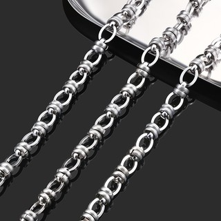Thép không gỉ rộng chuỗi vuông Trang sức Vòng cổ DIY Phụ kiện vòng tay Xu hướng lớn Hướng dẫn sử dụng