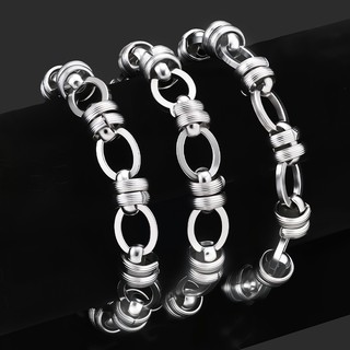 Thép không gỉ rộng chuỗi vuông Trang sức Vòng cổ DIY Phụ kiện vòng tay Xu hướng lớn Hướng dẫn sử dụng