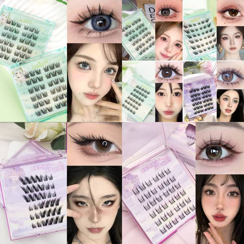 Nhiều loại lông mi giả không keo, cụm lông mi hàng ngày C-curl phù hợp cho phụ nữ ở mọi lứa tuổi