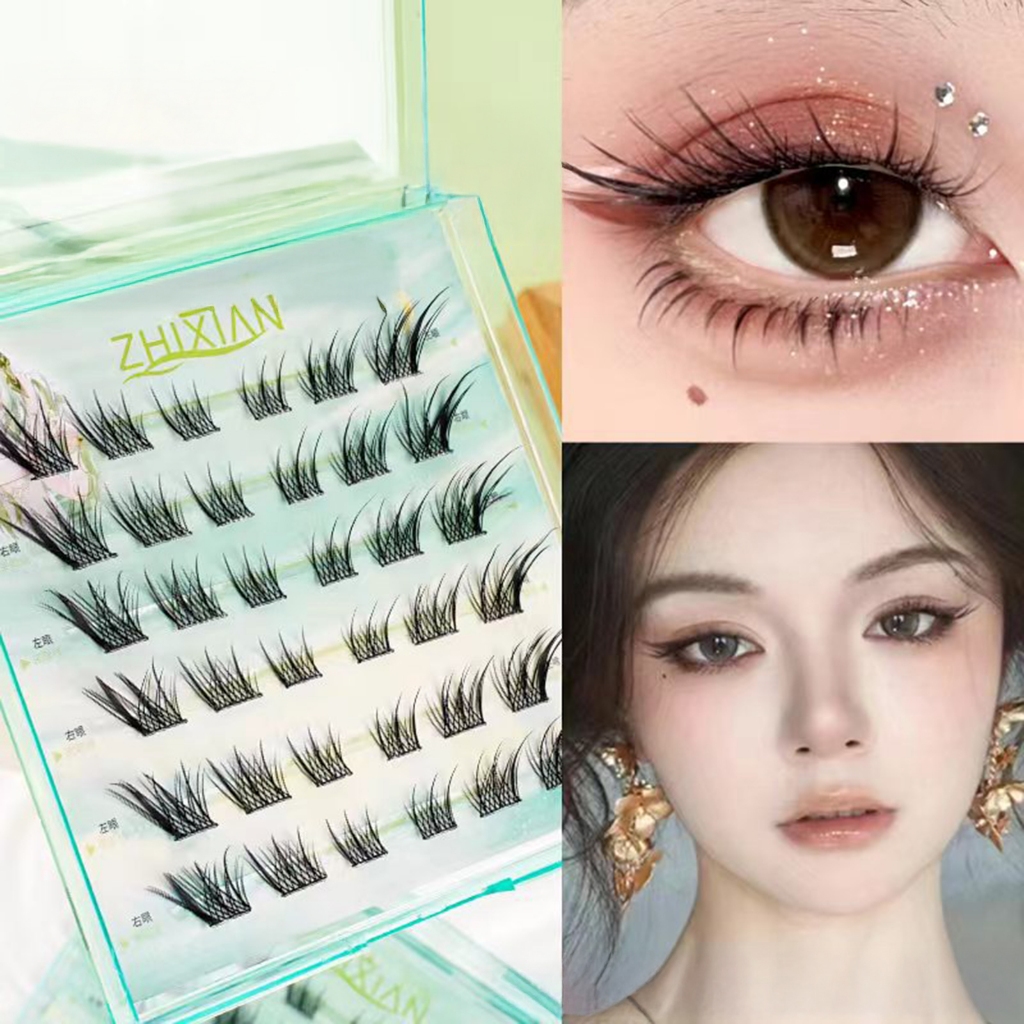 Nhiều loại lông mi giả không keo, cụm lông mi hàng ngày C-curl phù hợp cho phụ nữ ở mọi lứa tuổi