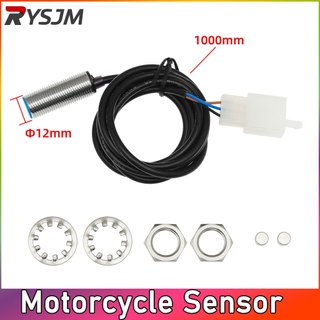 Cảm biến tốc độ đồng hồ tốc độ kỹ thuật số đa năng với 2 nam châm cho máy đo tốc độ xe máy 】