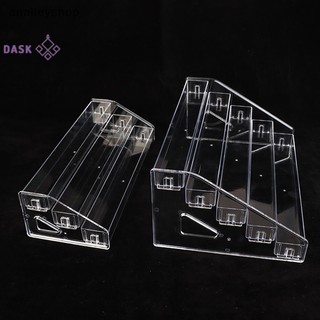 DASK Giá đỡ màn hình sơn móng tay 3 / 4 / 5 / 6 / 7 lớp Giá trưng bày mỹ phẩm trong suốt Giá đỡ hộp đựng chai đựng đồ [vn]