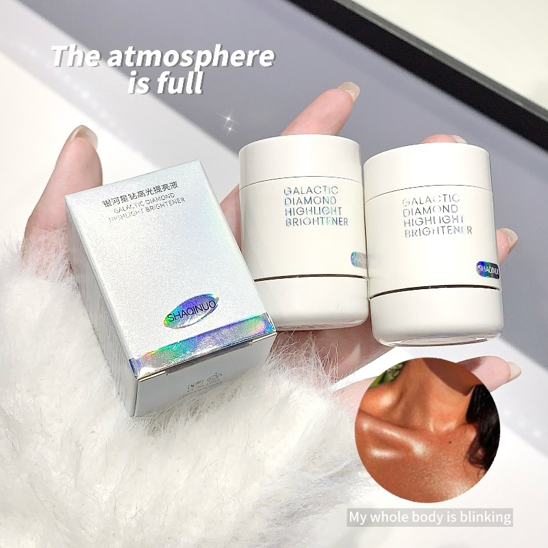 SHAQINUO Phấn Bắt Sáng Dạng Lỏng Galaxy Ngôi Sao Kim Cương Ánh Ngọc Trai Lấp Lánh 15G | BigBuy360 - bigbuy360.vn