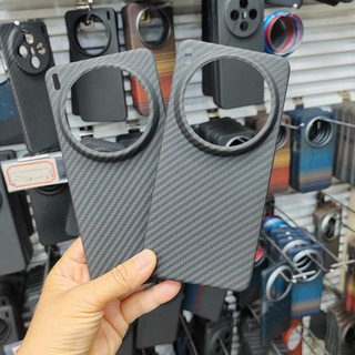 Slim Real Aramid Sợi Carbon Ốp lưng VIVO X200 Siêu Chống Sốc Cứng Cho VIVO X200S Vỏ Bảo Vệ Mặt Sau