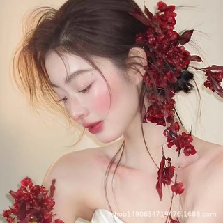 Kẹp Tóc Ngọc Trai & Hoa Cúc - Bộ Phụ Kiện Hanfu Có Thể Tháo Rời Cho Cô Dâu / Cosplay (Thiết Kế Chống Thấm Nước)