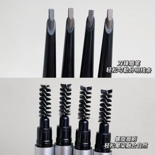 Bút chì kẻ mày hai đầu KAKASHOW - Mềm Mượt không chứa cặn lâu trôi, chống thấm nước, chống nhòe, trang điểm lông mày tự nhiên C500