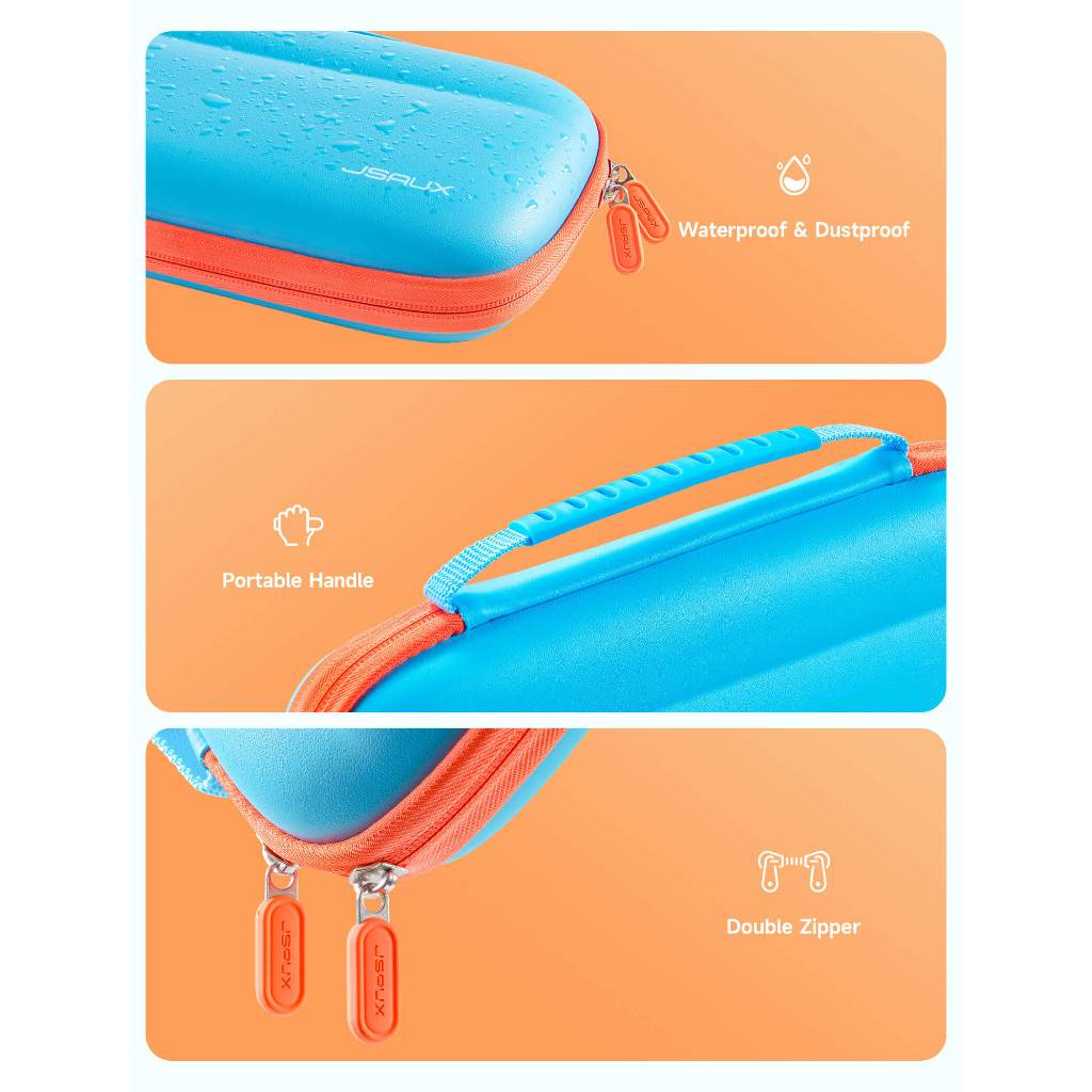 JSAUX Nintendo Switch 2 Carrying Case Hộp đựng siêu mỏng đầy màu sắc Tương thích với Colorful Ultra-thin Carrying Case-BG0119