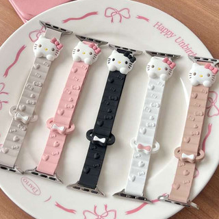 Dây đeo silicon từ tính KT cho Apple Watch Ultra 46 / 44 / 40 / 49 / 45 / 41 / 42 / 38 / 45mm iwatch Series Ultra / 10 / 9 / 8 / 7 / 6 / 5 / 4 / 3 / 2 / 1 / SE
