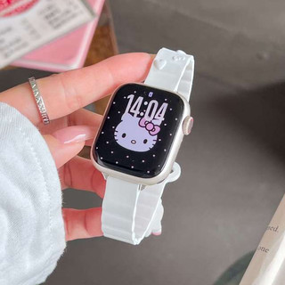 Dây đeo silicon từ tính KT cho Apple Watch Ultra 46 / 44 / 40 / 49 / 45 / 41 / 42 / 38 / 45mm iwatch Series Ultra / 10 / 9 / 8 / 7 / 6 / 5 / 4 / 3 / 2 / 1 / SE
