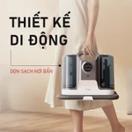 TJean  máy làm sạch thảm, vải bọc, ghế sofa và đồ nội thất bằng vải. Chế độ vệ sinh tiệt trùng bằng hơi nước 4 trong 1 — ảnh 4