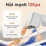 TJean  máy làm sạch thảm, vải bọc, ghế sofa và đồ nội thất bằng vải. Chế độ vệ sinh tiệt trùng bằng hơi nước 4 trong 1 — ảnh 8
