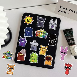 Bộ 50 Hoạt Hình Vui Nhộn Incredibox Sprunki Trò Chơi Anime Miếng Dán Đồ Chơi Trẻ Em DIY Laptop Hành Lý Miếng Dán Điện Thoại